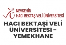 HACI BEKTAŞİ VELİ ÜNİVERSİTESİ - YEMEKHANE