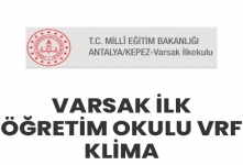 VARSAK İLK ÖĞRETİM OKULU VRF KLİMA